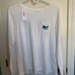 Women’s Blue Plaid Vineyard Vines Long Sleeve